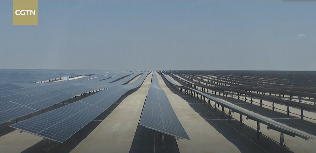 卡塔爾首座中國企業(ye) 承建的太陽能發電站投產(chan) 