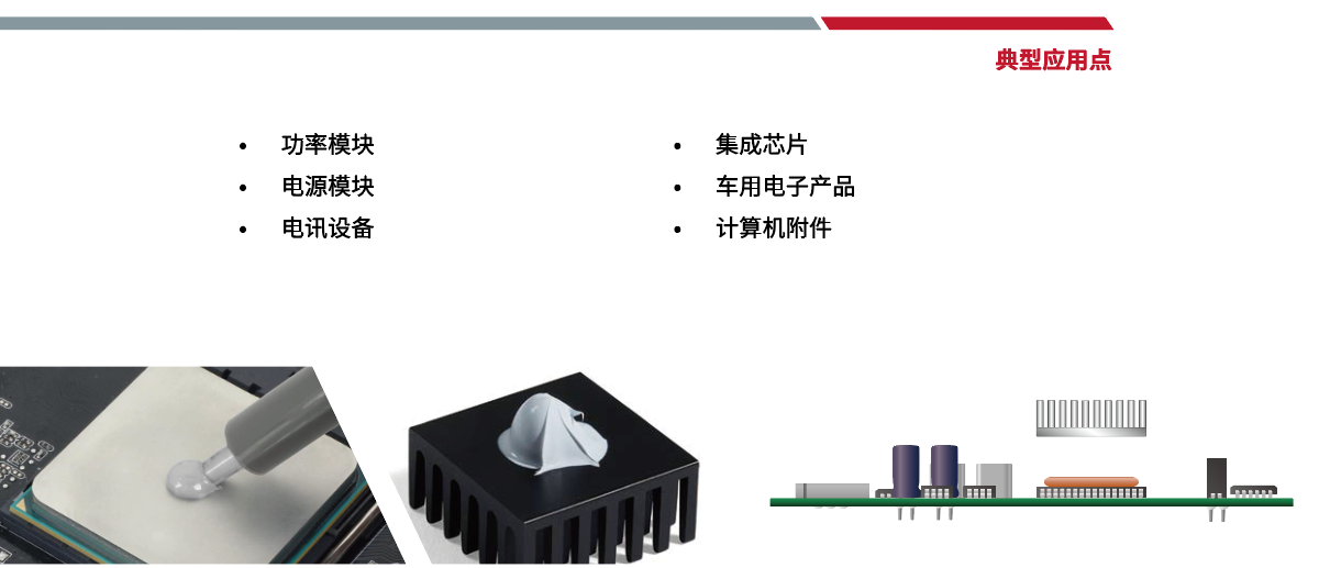 導熱矽脂應用領域